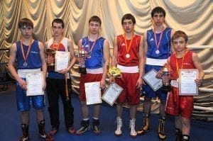Соревнования по боксу за честь города Свободного и Амурской области