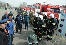 Сегодня в Новгородке начались областные губернаторские учения огнеборцев