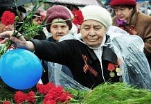 Дождь не помешал свободненцам провести все намеченные на День Победы торжества