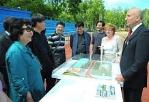 Строители олимпийских объектов из Кореи заинтересовались проектом свободненского бассейна