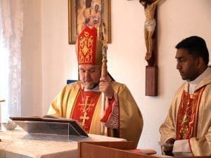 В Свободном отслужил мессу католический епископ