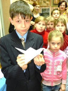 Школьник из Новгородки увлёкся оригами