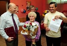 90-летняя жительница Свободного получила поздравление от президента Путина