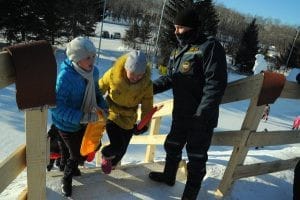 Спасатели в снежном городке. Новости