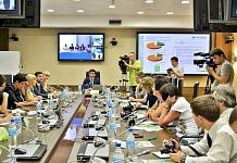 Председатель Дальневосточного банка ОАО «Сбербанк России» Евгений Титов провел пресс-конференцию для ведущих дальневосточных СМИ