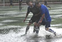 «Футбольный уик-энд» в Свободном завершился под проливным дождём