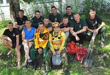 День парашютиста в Свободном отмечают 70 пожарных-десантников Федерального резерва лесоохраны