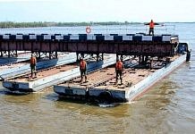 Свободненские воины-железнодорожники наведут наплавной мост через Зею