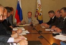 Президент России встретился с главами амурских районов и городов, пострадавших от наводнения