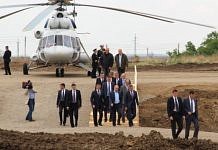 Владимир Путин познакомился с новосёлами «Зелёного острова» в Благовещенском районе