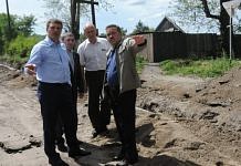 Спикер амурского Заксобрания проконтролировал ремонт свободненских дорог