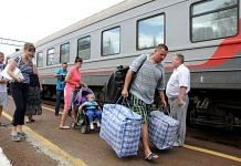 Свободненцы встретили семью беженцев из Донецкой области Украины