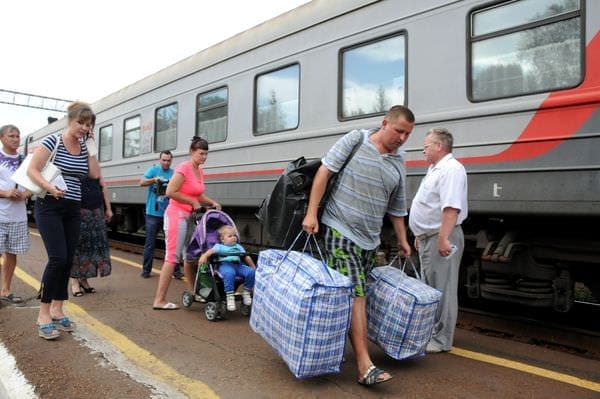 Свободненцы встретили семью беженцев из Донецкой области Украины. Новости