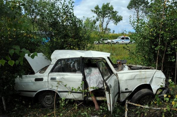 Водитель «Москвича» погиб под Свободным на месте аварии. Новости