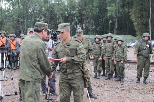 Свободненские воины-железнодорожники приняли участие в учениях «Восток-2014». Новости