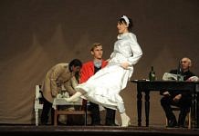 Народный театр Дворца культуры железнодорожников Свободного репетирует чеховскую «Свадьбу»