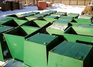 Сёла Свободненского района обеспечат новыми мусорными контейнерами . Новости