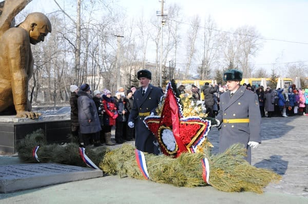 Традиционные торжества в честь Дня защитника Отечества прошли в Свободном. Новости