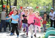 Накануне Международного дня защиты детей у свободненских дошколят прошёл День бегуна