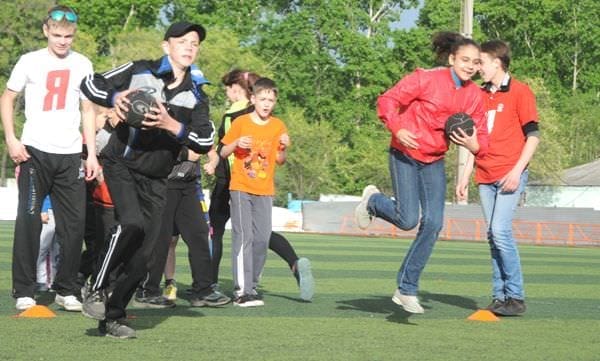 Юные свободненцы были в восторге от спортивного праздника на стадионе «Локомотив». Новости