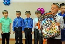 35 свободненских первоклассников получили портфели от Российского детского фонда