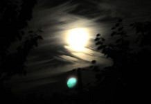 Сегодня над ночным Свободным можно было наблюдать две «луны»