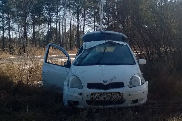 «Тойота» авто-леди перевернулась на скользкой дороге около Углегорска. Новости