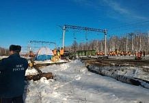 Движение поездов после аварии на амурском участке железной дороги в Сквородинском районе восстановлено