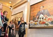 Свободненцы первыми в области увидели грандиозную выставку картин из Москвы
