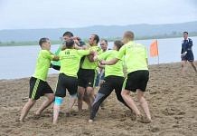 «Самородок» из Свободного завоевал право выступить в финале чемпионата России по пляжному регби!