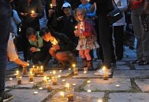 На Мемориале Славы в Свободном 22 июня зажглись сотни свечей
