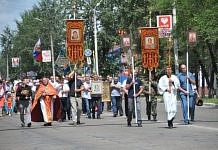 Крестный ход в память о расстреле царской семьи прошёл в Алексеевске-Свободном