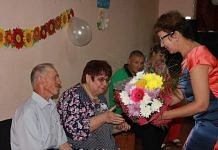 В селе Свободненского района супружескую пару поздравили с золотой свадьбой