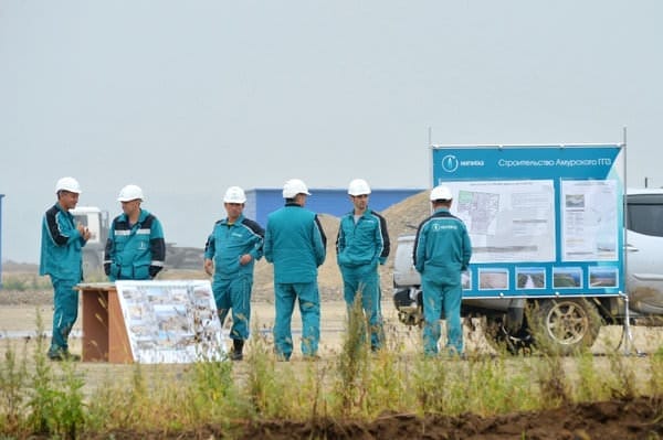 Более 1250 строителей привлечено на объекты строительства Амурского ГПЗ. Новости