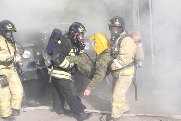 Военные и амурское МЧС провели совместное пожарно-тактическое учение. Новости
