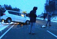 При лобовом столкновении иномарок на автодороге в Шимановском районе погиб ребёнок