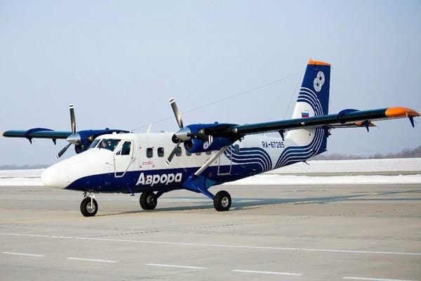 Дальневосточная авиакомпания «Аврора» получила самолет DHC-6. Новости