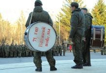 Репетиция военного парада к Дню Победы вызвала огромный интерес свободненцев (фото)