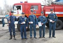 Свободненские пожарные принимают поздравления с профессиональным праздником