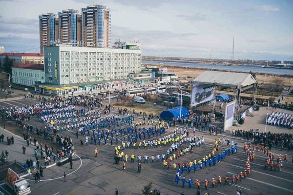 В Амурской области прошёл масштабный фестиваль «Танцующий город»