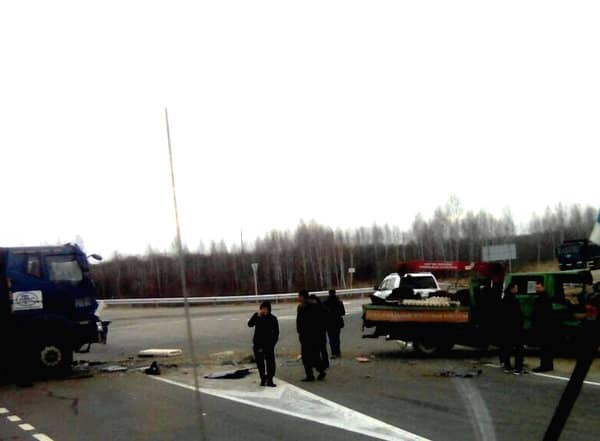 На федеральной трассе «Амур» в Свободненском районе столкнулись два грузовика. Новости
