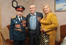 Поздравили наших ветеранов от всех свободненцев и белорусского землячества