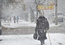 В Амурской области ожидаются снег и метель