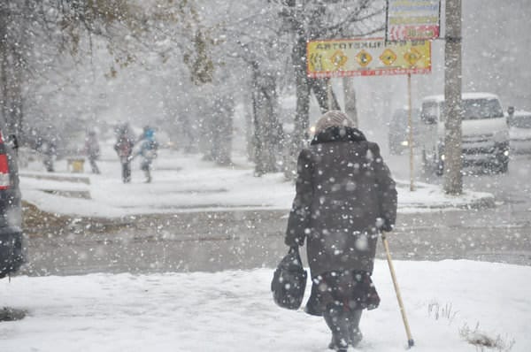 В Амурской области ожидается снег и метель