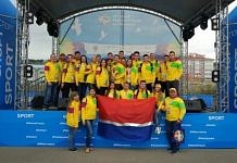 50 молодых амурчан приняли участие в торжественной церемонии открытия Всемирного фестиваля в Сочи