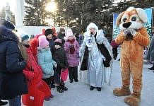 Открытие Снежного городка испытало свободненцев на морозоустойчивость