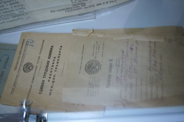 Амурский музей истории пенсий представил экспозицию трудовых книжек