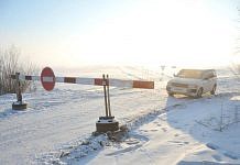 Госавтоинспекция предупредила водителей о временном закрытии ледовой переправы Свободный — Веденово