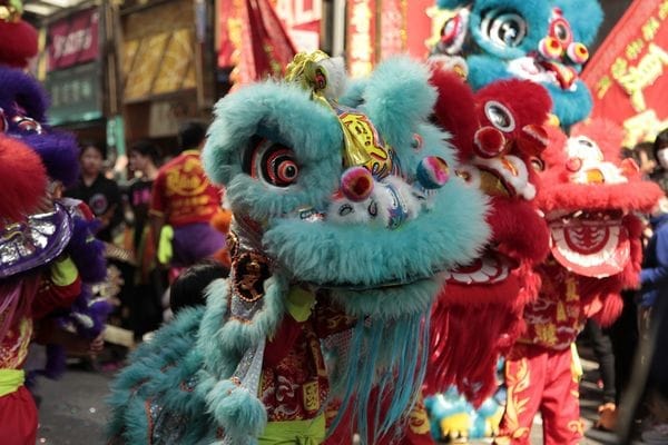 Новый год жители Китая встречают в красном. Новости