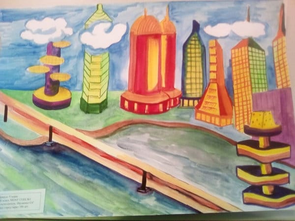 Свободненские школьники нарисовали цветущий город мечты. Новости